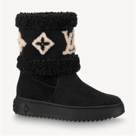 louis vuitton booty|louis vuitton shearling boots.